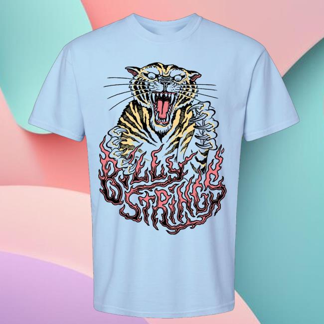 Billy Strings Merch Shop Store Tiger (Julian Bast) Tee 2 Billy Strings Merch Shop Store Tiger Tee (Julian Bast)