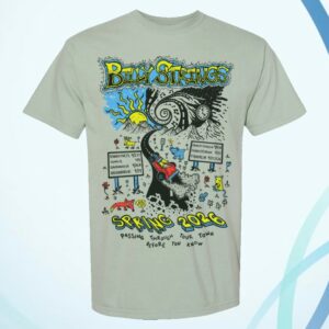 Billy Strings Store Merch Highway Hypnosis Tee With Dates Zak Fowler