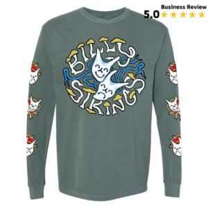 Billy Strings Store Merch Masks Long Sleeve Tee Julian Bast