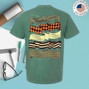 Billy Strings Store Merch Parade Shirt With Dates (Anna Degnbol)