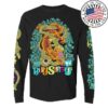 Billy Strings Store Merch Tiger Battle Long Sleeve Tee With Dates Matt Trievel