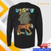 Billy Strings Store Merch Tiger Battle Long Sleeve Tee With Dates (Matt Trievel) 1 Billy Strings Store Merch Tiger Battle Long Sleeve Tee With Dates (Matt Trievel)