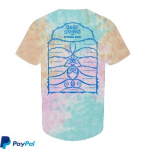 Billy Strings Store Merch Troubadour Shirt With Dates (Anna Degnbol)