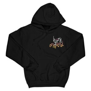 Bjork Merch Official Orkestral Hoodie Black