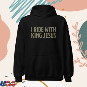 Blaze Media Merchandise Shop I Ride With King Jesus Hoodie