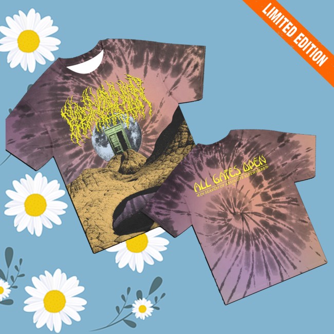 Blood Incantation Store Merch All Gates Open All Over Print Shirt (Dye)