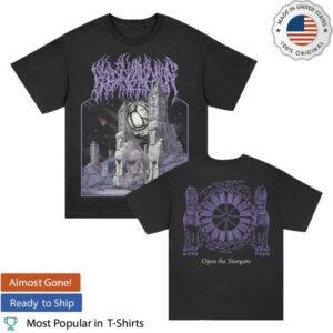 Bloodin Cantation Shop Merch Sumerian Stargate T-Shirt (Black)