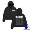Blue Store Merch 25Th Anniversary Tour Logo Black Hoodie