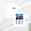 Blue Store Merch 25Th Anniversary Tour White Shirt