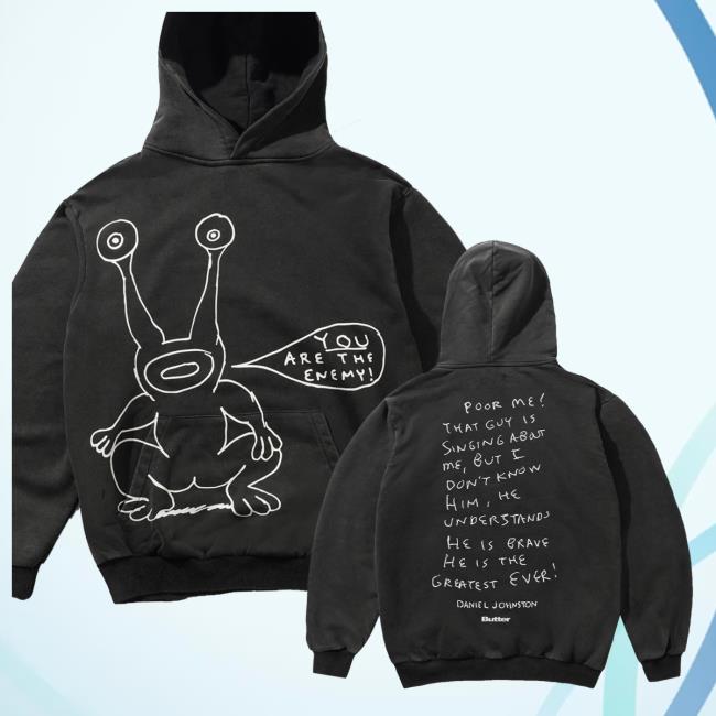 Boardertown Merch Shop Store Butter Goods X Daniel Johnston Enemy Hood 4 Boardertown Merch Shop Store Butter Goods X Daniel Johnston Enemy Hoods
