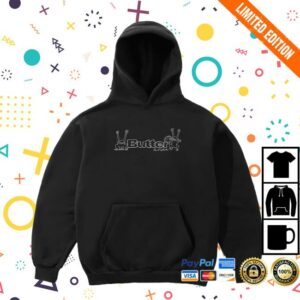 Boardertown Merch Shop Store Butter Goods X Daniel Johnston Frog Logo Hood