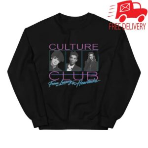 Boy George And Culture Club Merch Shop Store From Luxury To Heartache Photo Sweatshirt