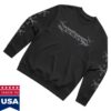 Bring Me The Horizon Merch Store Chrome Logo Black Crewneck Pullover
