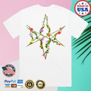Bring Me The Horizon Merch Store Flower Logo White T-Shirt