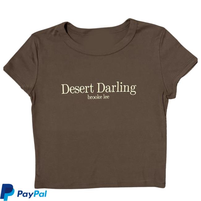 Brooke Lee Music Merch Shop Desert Darling Tee Shirt 2 Brooke Lee Music Merch Shop Desert Darling Tee Shirt