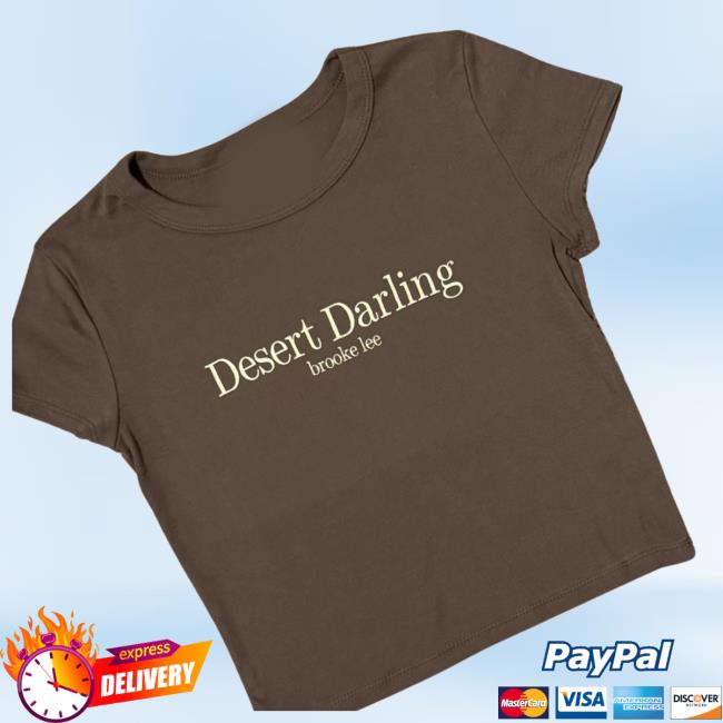 Brooke Lee Music Merch Shop Desert Darling Tee Shirt 3 Brooke Lee Music Merch Shop Desert Darling Tee Shirt
