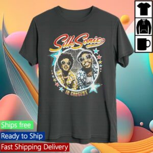 Bruno Mars Merch Shop Store Silk Sonic In Concert Tee