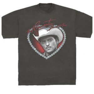 Bruno Mars Merch Shop Store Win Your Heart Tour Tee
