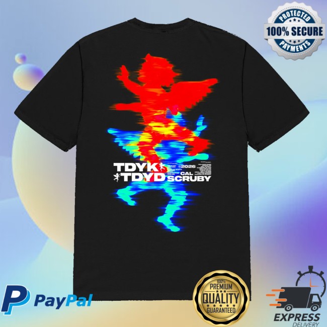 Cal Scruby Store Merch Angels Shirt