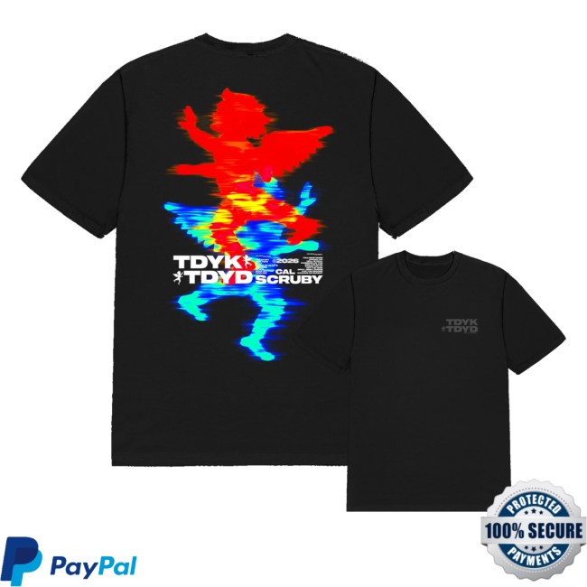 Cal Scruby Store Merch Angels Shirt