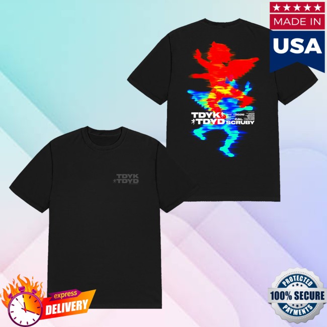 Cal Scruby Store Merch Angels Tee