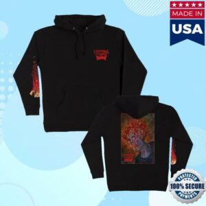 Cannibal Corpse Store Merch Cannibal Corpse X Creature Blood Trail Pullover Hoodie Black