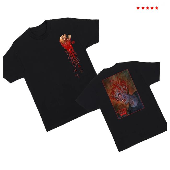 Cannibal Corpse Store Merch Cannibal Corpse X Creature Blood Trail Shirt (Black) 3 Cannibal Corpse Store Merch Cannibal Corpse X Creature Blood Trail Shirt (Black)
