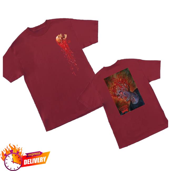 Cannibal Corpse Store Merch Cannibal Corpse X Creature Blood Trail Shirt Cardinal Red 3 Cannibal Corpse Store Merch Cannibal Corpse X Creature Blood Trail Shirt Cardinal Red