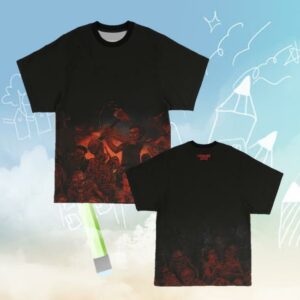 Cannibal Corpse Store Merch Cannibal Corpse X Creature Chaos Horrific Shirt (Black)