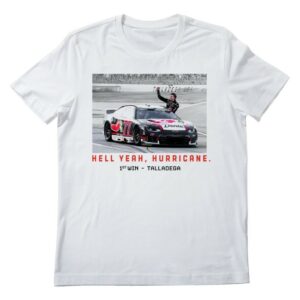 Carson Hocevar Shop Merch Hell Yeah Hurricane Talladega Win Tee
