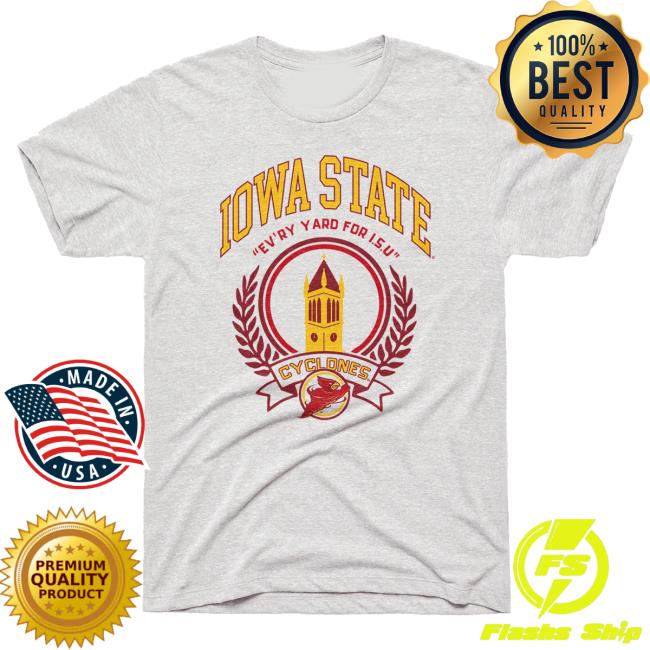 Charlie Hustle Merch Shop Store Iowa State Campanile Tees 2 Charlie Hustle Merch Shop Store Iowa State Campanile Ash Tee