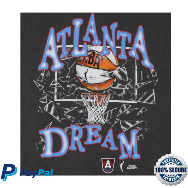 Atlanta Dream Store Merch Atlanta Dream Shattered Glass Shirt