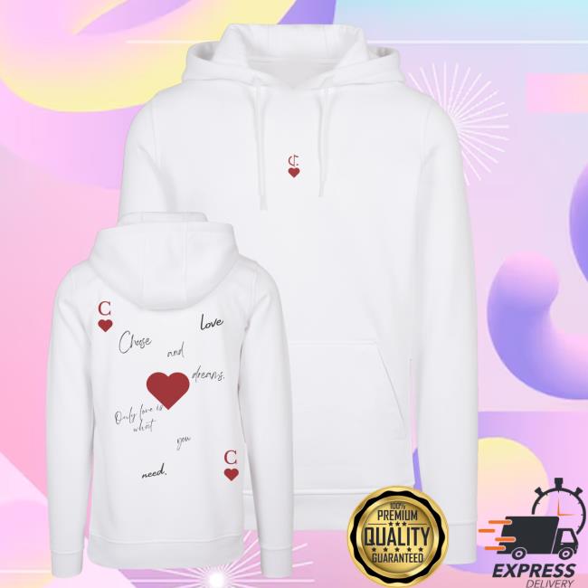 Choose Clothing Merch Shop Store Men Heart Hoodies