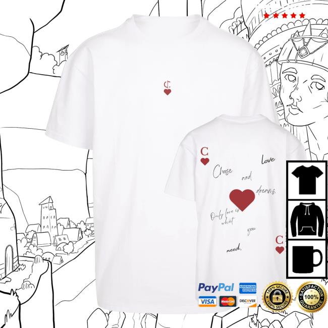 Choose Clothing Merch Shop Store Men Heart Shirt