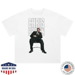 Chris Brown Merch Store R&B Headliner White Ss T-Shirt