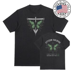 Citizen Soldier Band Merch Shop Store Dead Butterflies T-Shirt