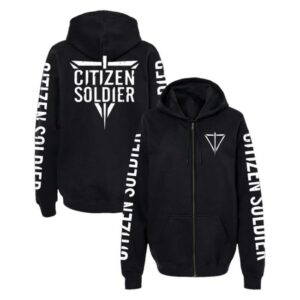Citizen Soldier Band Merch Shop Store Logo Zip Hoodie