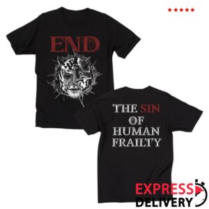 Closed Casket Activities Merch Store End Distorted Face Tee