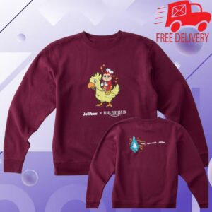 Complex Merch Shop Store Jollibee X Final Fantasy Xiv Chocobo Crewneck Sweater