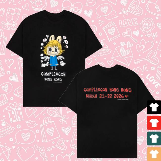 Complex Store Merch Kasing Lung Complexcon Angel Shirt Black 4 Complex Store Merch Kasing Lung Complexcon Angel Shirt Black