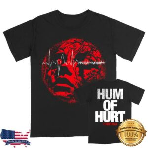 Converge Cult Store Merch Shop Facewaves Red T-Shirt Black