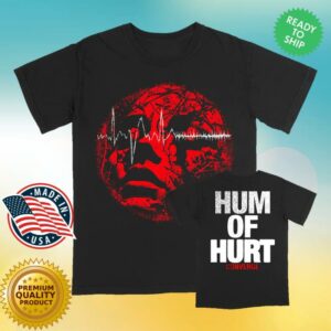 Converge Store Merch Facewaves Red Shirt