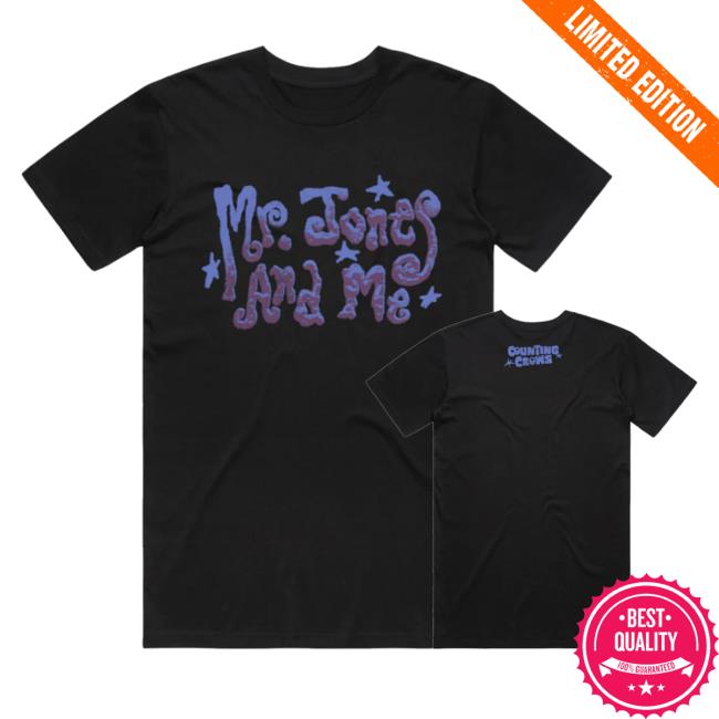 Counting Crows Store Merch Mr. Jones Shirt