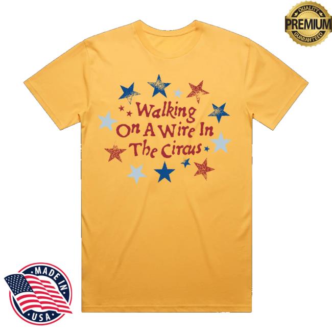 Counting Crows Store Merch Walking On A Wire Shirt