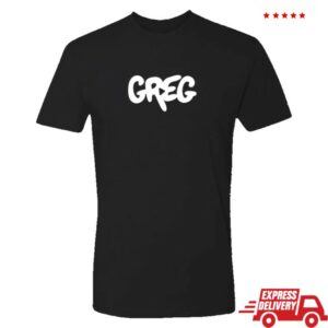 Danny Gonzalez Merch Store Greg 2.0 Tee Black
