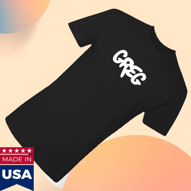 Danny Gonzalez Merch Store Greg 2.0 Tee Black