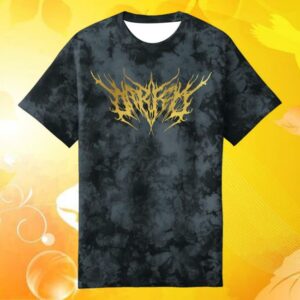 Darko Band Merch Shop Gold Foil Tie Dye Tee