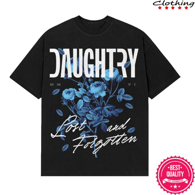 Daughtry Store Merch Lost & Forgotten Flower Shirt