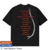 Daughtry Store Merch Shock To The System Track List Shirt