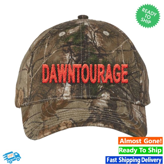Dawn Store Merch Dawntourage Embroidered Real Tree Cap
